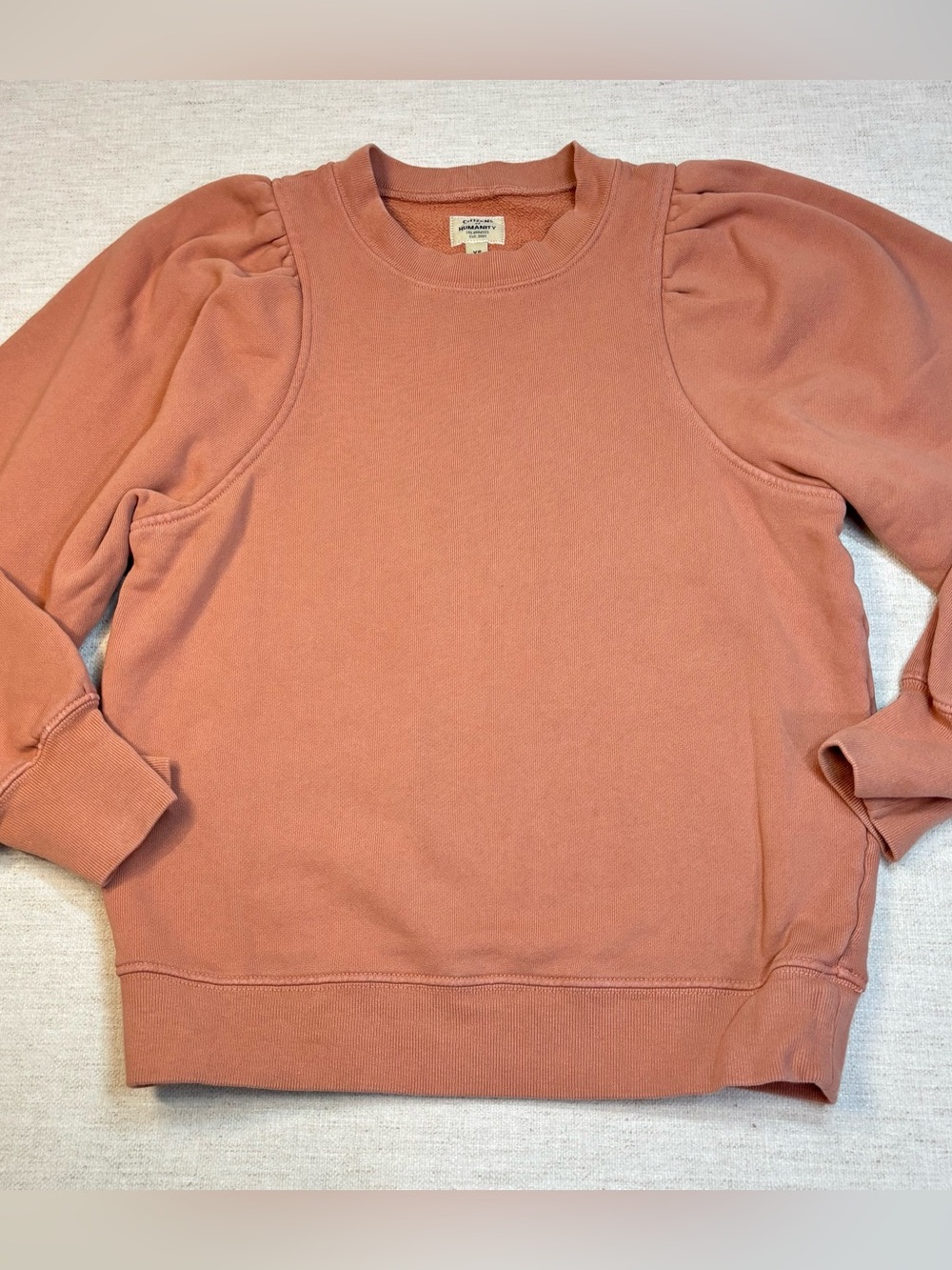 Citizens Of Humanity women’s XS Crewneck Sweatshirt - puff sleeve long sleeve